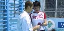 Глава отдела по спорту администрации Ревды поздравила Евгения Мамро с победой на Чемпионате мира 