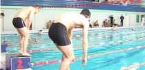 В «Темпе» прошли соревнования по плаванию среди пловцов-любителей