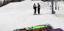 Горнолыжный сезон закрылся выступлениями сноубордистов