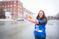 За президента и позитив! "Единая Россия" в Ревде провела пикет в поддержку Владимира Путина