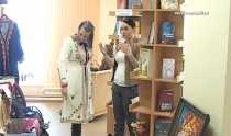 В библиотеке Ревды работает выставка предметов быта и одежды башкир и татар