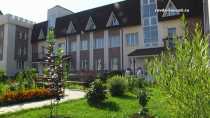 Цветущий сад с розами и яблоками в центре Ревды. Подводятся итоги конкурса "Любимый город"