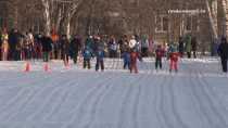 Дошколята на лыжне. "Единая Россия" в Ревде устроила гонки для малышей