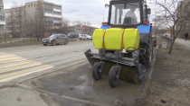 В Ревде началась работа по уборке территорий. Подрядчик получит более 18,7 миллиона рублей