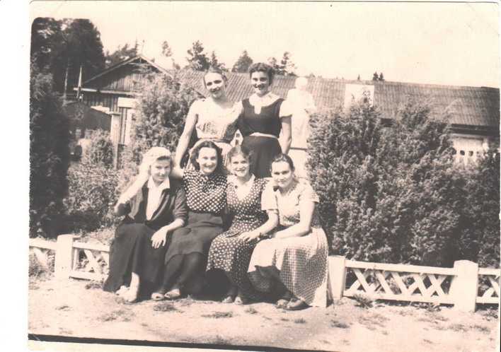 В пионерском лагере СУМЗа, 1956 год