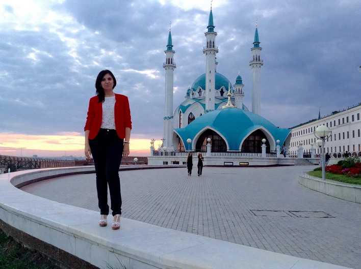 Мечеть Кул Шариф на территории Казанского Кремля. 