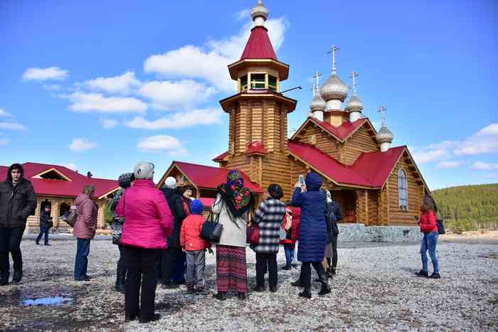 Наши гости — на первой и единственной в мире улице Георгия Победоносца