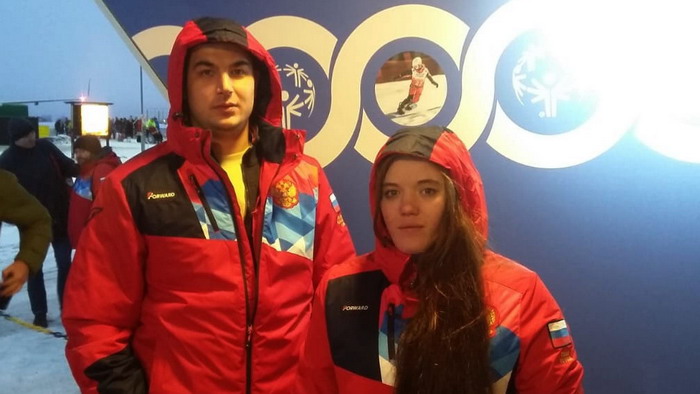 Семен Федотов и Елена Назарзода. Фото предоставлено Специальным Олимпийским комитетом Свердловской области