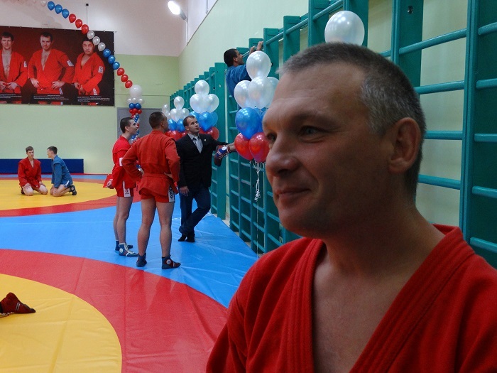 Василий Селиванов, тренер секции самбо.