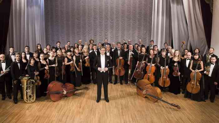 Дальневосточный академический филармонический оркестр. Фото с сайта Хабаровской филармонии