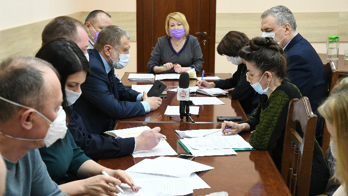 На этой недел штаб собрался уже во второй раз. Говорят, будет еще одно совещание. Фото Владимира Коцюбы-Белых