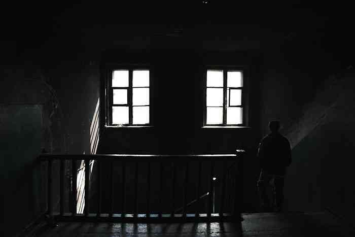 В коридорах общежития на Цветников, 11. Фото Владимира Коцюбы-Белых