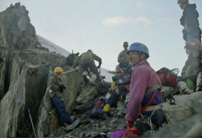 Перевал Делоне, Алтай. 2004 год