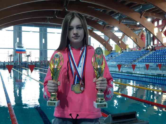 Дарья Кривко завоевала в Нефтеюганске три призовых места.