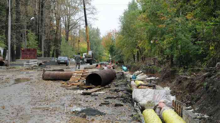 Капитальный ремонт магистрального трубопровода на ул. Горького в 2015 году — последний, который был проведен за счет бюджета Ревды.