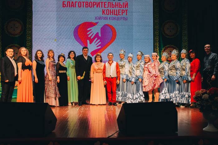 Участники благотворительного концерта в Ревде. Фото предоставлено Розой Каюмовой