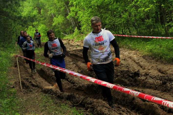 Трасса была не столько сложной, сколько грязной